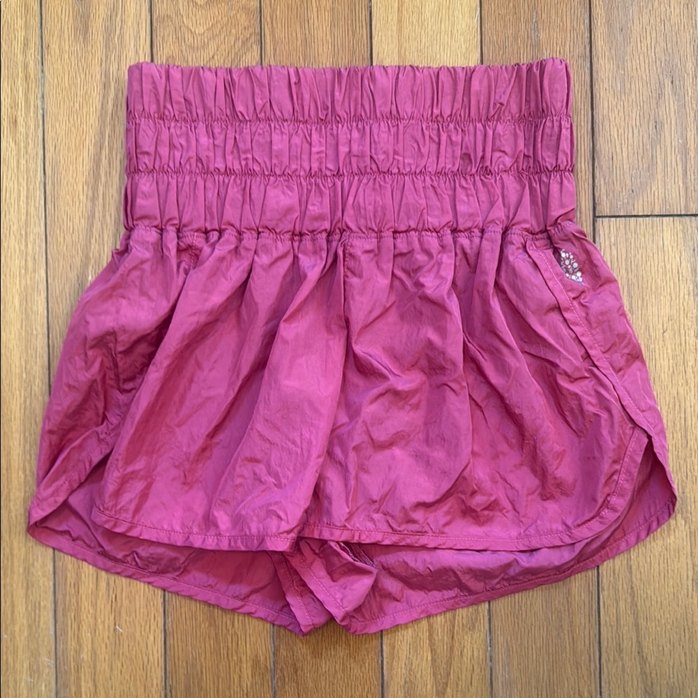 FP Movement by Free People Pink Athletic Shorts High-Rise